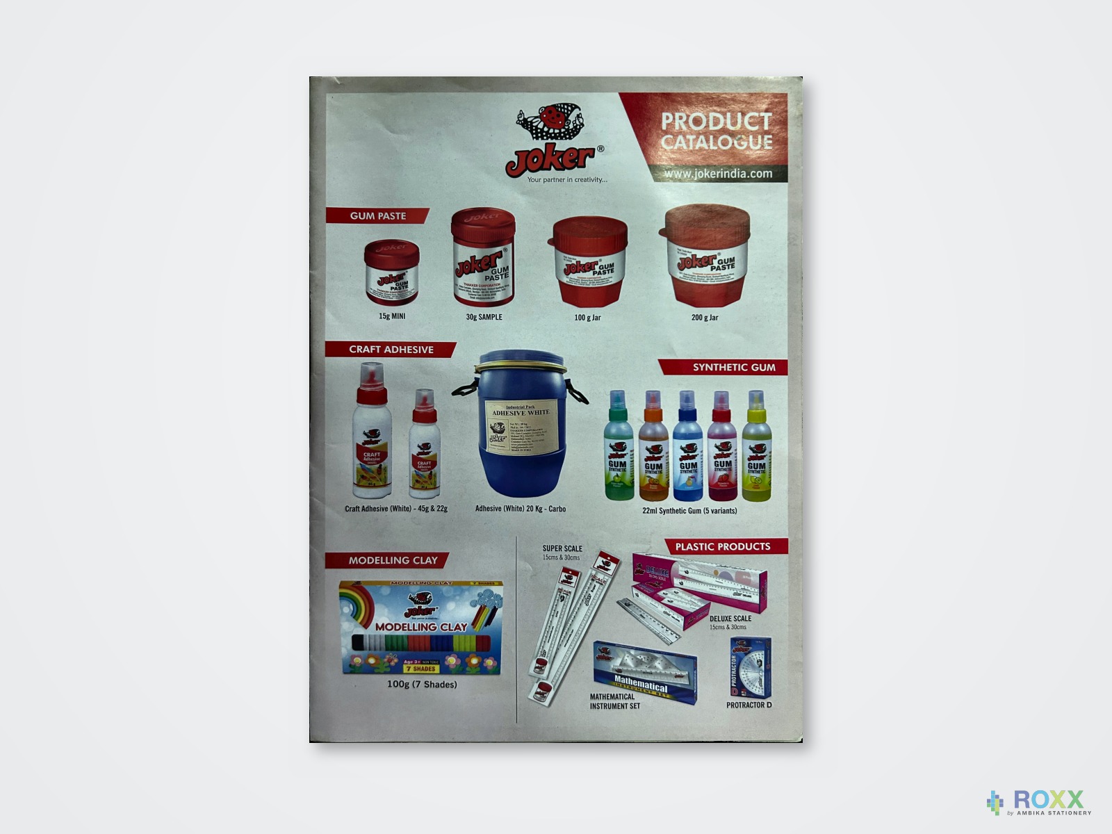Product Catalogue — Joker Brand