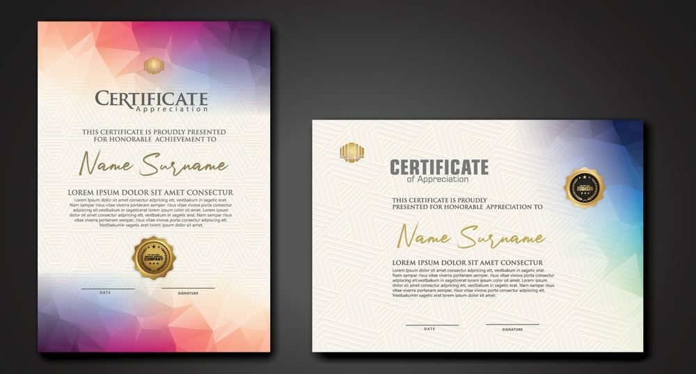 Certificates
